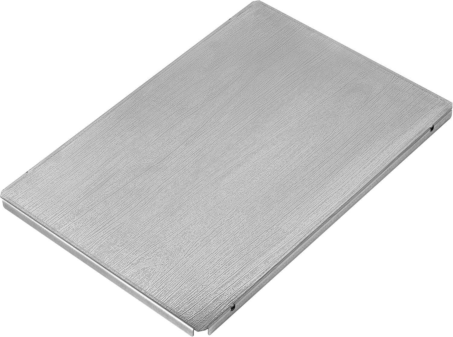 Stainless wood-grain camping table panel